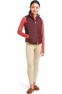 2021 Ariat Youth Emma Reversible Vest 10037631 - Navy / Floral Horse